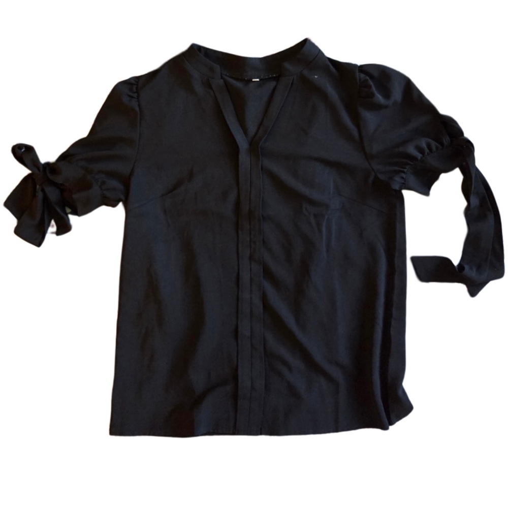 Elegant Black Women's Top